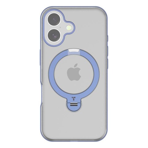 Etui Torras Ostand Spin dla iPhone 16 (Niebieskie)