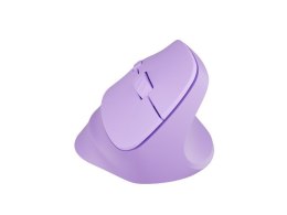 MYSZ WERTYKALNA NATEC CRAKE 2 BEZPRZEWODOWA 2400DPI BLUETOOTH 5.2 + 2.4GHZ PURE LAVENDER