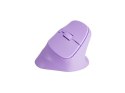 MYSZ WERTYKALNA NATEC CRAKE 2 BEZPRZEWODOWA 2400DPI BLUETOOTH 5.2 + 2.4GHZ PURE LAVENDER