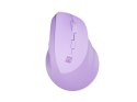 MYSZ WERTYKALNA NATEC CRAKE 2 BEZPRZEWODOWA 2400DPI BLUETOOTH 5.2 + 2.4GHZ PURE LAVENDER