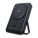 Powerbank magnetyczny Choetech B743 10000mAh 20W PD z podstawką (czarny)