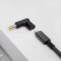 AKYGA Adapter 5.5 X 2.5 wtyczka do zasilacza uniwersalnego AK-ND-C01 USB-C / 5.5 X 2.5 mm