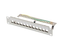 Patch panel pusty Lanberg 12 Port 1U 10