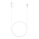 Kabel Samsung Combo EP-DG930DWEGWW USB-A / micro USB - USB-C 1.5m - biały