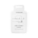 Kabel Samsung Combo EP-DG930DWEGWW USB-A / micro USB - USB-C 1.5m - biały