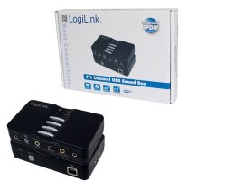 Logilink | Skrzynka dźwiękowa USB 7.1 8-kanałowa | UA0099 powiedział: