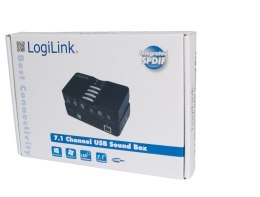 Logilink | Skrzynka dźwiękowa USB 7.1 8-kanałowa | UA0099 powiedział: