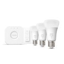 Philips Hue W Starter Kit 9,5W A60 E27 3pcs, Bridge, Switch Philips Hue Hue W Starter Kit 9,5W A60 E27, 3pcs, Bridge, Switch E27