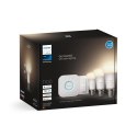 Philips Hue W Starter Kit 9,5W A60 E27 3pcs, Bridge, Switch Philips Hue Hue W Starter Kit 9,5W A60 E27, 3pcs, Bridge, Switch E27