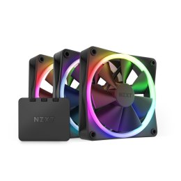 NZXT F120 RGB Triple Pack Obudowa komputera Wentylator 12 cm Czarny 3 szt.