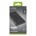 10,000 mAh powerbank with 20W Power Delivery technology Black