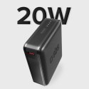 10,000 mAh powerbank with Power Delivery technology Black