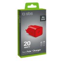 20W GaN Battery Charger - Ultra-fast charge with Power Delivery Red