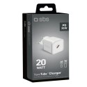 20W GaN Battery Charger - Ultra-fast charge with Power Delivery White