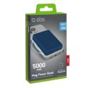 5000 mAh wireless magnetic Power Bank Blue