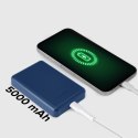 5000 mAh wireless magnetic Power Bank Blue