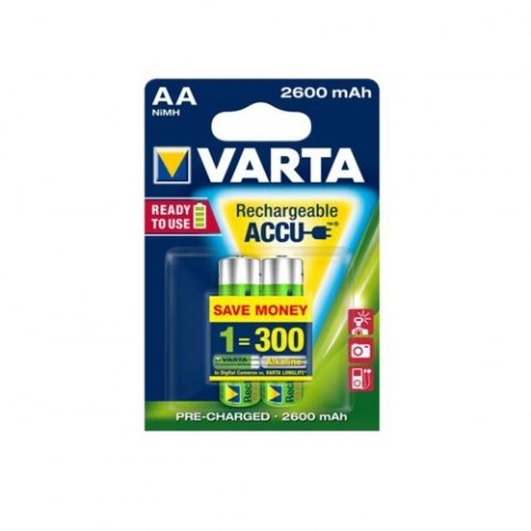 Varta Akumulatory R6 2600mAh 2szt professional ready 2 use