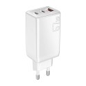 Ładowarka Essager ECT67W-LJB02-Z GaN 67W 2C+A (biały)