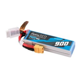 Akumulator Lipo Gens Ace 900mAh 14.8V 80C 4S1P z wtyczką XT60