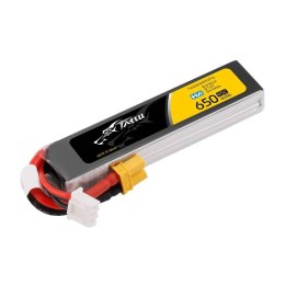 Akumulator Lipo Tattu 2s 650mAh 95C 7.6V HV z XT30 Long-Pack