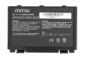 Mitsu Bateria do Asus F82, K40, K50, K60, K70 4400 mAh (49 Wh) 10.8 - 11.1 Volt