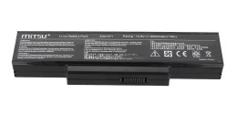 Mitsu Bateria do Asus K72, K73, N73, X77 6600 mAh (71 Wh) 10.8 - 11.1 Volt