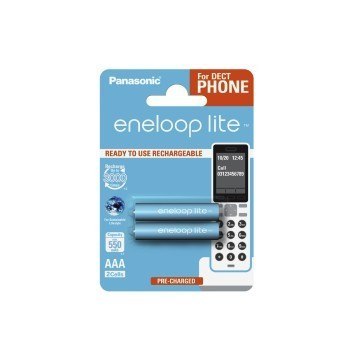 Panasonic ENELOOP AAA 550 2BP DECT PHONES