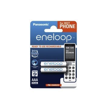 Panasonic ENELOOP AAA 750 2BP DECT PHONES