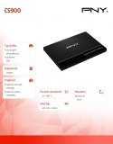 PNY SSD 120GB 2,5 SATA3 SSD7CS900 515/490MB/s