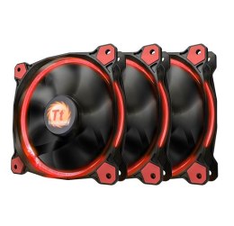 Thermaltake Riing 12 LED Red 3 Pack (3x120mm, LNC, 1500 RPM) Retail/Box