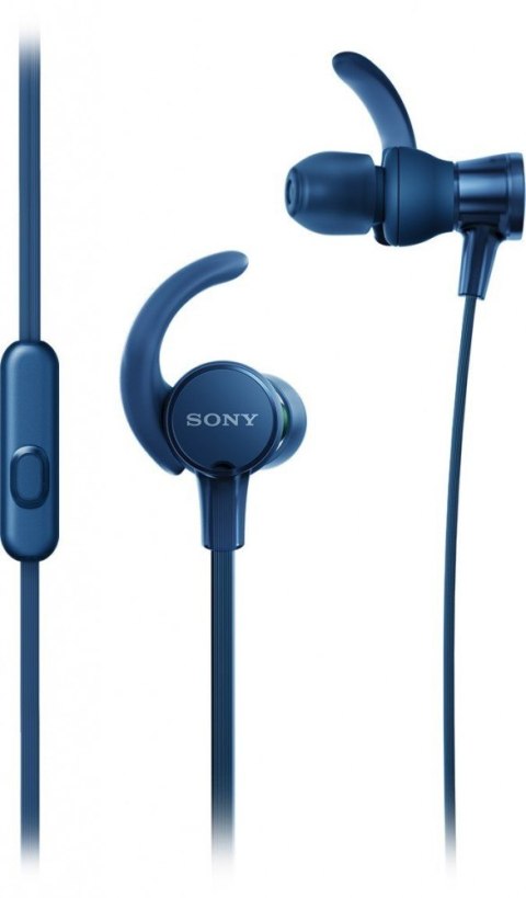 Sony Słuchawki douszne MDR-XB510ASL, niebieskie