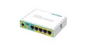 Mikrotik hEX PoE lite router Fast Ethernet Biały