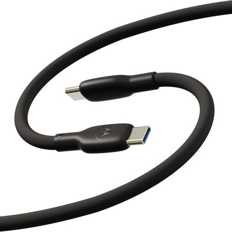 Motorola Silicone Cable C-C 5A 2m, Black