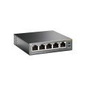 TP-Link TL-SG1005P łącza sieciowe Nie zarządzany Gigabit Ethernet (10/100/1000) Obsługa PoE Czarny