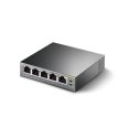 TP-Link TL-SG1005P łącza sieciowe Nie zarządzany Gigabit Ethernet (10/100/1000) Obsługa PoE Czarny