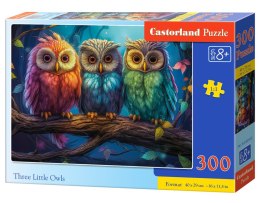 Castor Puzzle 300 elementów Trzy małe sowy