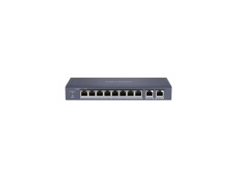 Hikvision DS-3E0310P-E/M łącza sieciowe Nie zarządzany L2 Fast Ethernet (10/100) Obsługa PoE Czarny