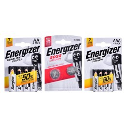 ENERGIZER DISPLAY BATERIE ALKALINE POWER 16xAA/4+13xAAA/4+8xCR2032/2 BOOKING