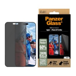 Osłona ekranu PanzerGlass | Jabłko | iPhone'a 16 Pro Max | Szkło | | Ultra-szeroki krój