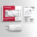 AXAGON ACU-PQ30W Ładowarka QC3.0,4.0/AFC/FCP/PPS/Apple + PD USB-C, 30W - Biała