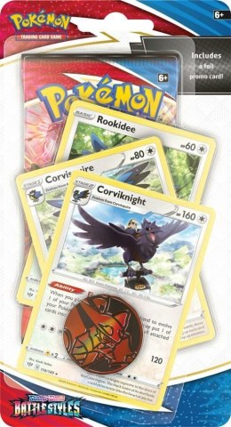 Pokemon TCG Battle Styles Premium Checkline Blister Rookidee