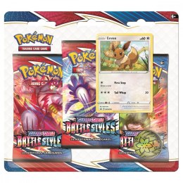 Pokemon TCG Karty Battle Styles 3-pack Blister - Eevee