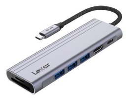 I/O HUB USB-C 7-IN-1/H31 LPAH31N-RNHNG LEXAR