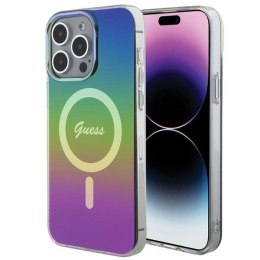 Etui Guess IML Iridescent MagSafe na iPhone 15 Pro Max 6.7