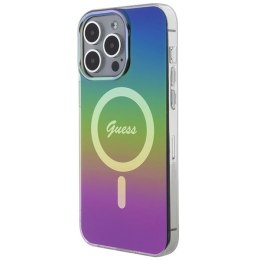 Etui Guess IML Iridescent MagSafe na iPhone 15 Pro Max 6.7