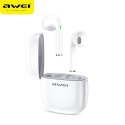 AWEI Słuchawki Bluetooth T28 TWS+stacja dokująca Białe