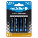 EverActive Akumulatory R6/AA 2500 mAh, blister 4 szt. Edycja limitowana