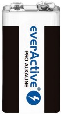 EverActive Bateria alkaliczna R9/6LR61 9V PRO ALKALINE, Opakowanie 10 szt.