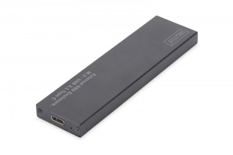 Digitus Obudowa zewnętrzna USB Typ C na dysk SSD M2 (NGFF) SATA III, 80/60/42/30mm, aluminiowa