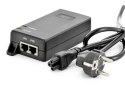 Digitus Zasilacz/Adapter PoE+ 802.3at, max. 48V 30W Gigabit 10/100/1000Mbps, aktywny